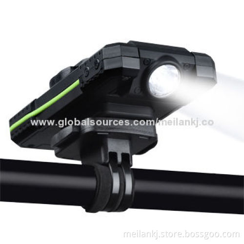 Outdoor use waterproof power bank, high-capacity battery, Cree LED head flashlight, camping use